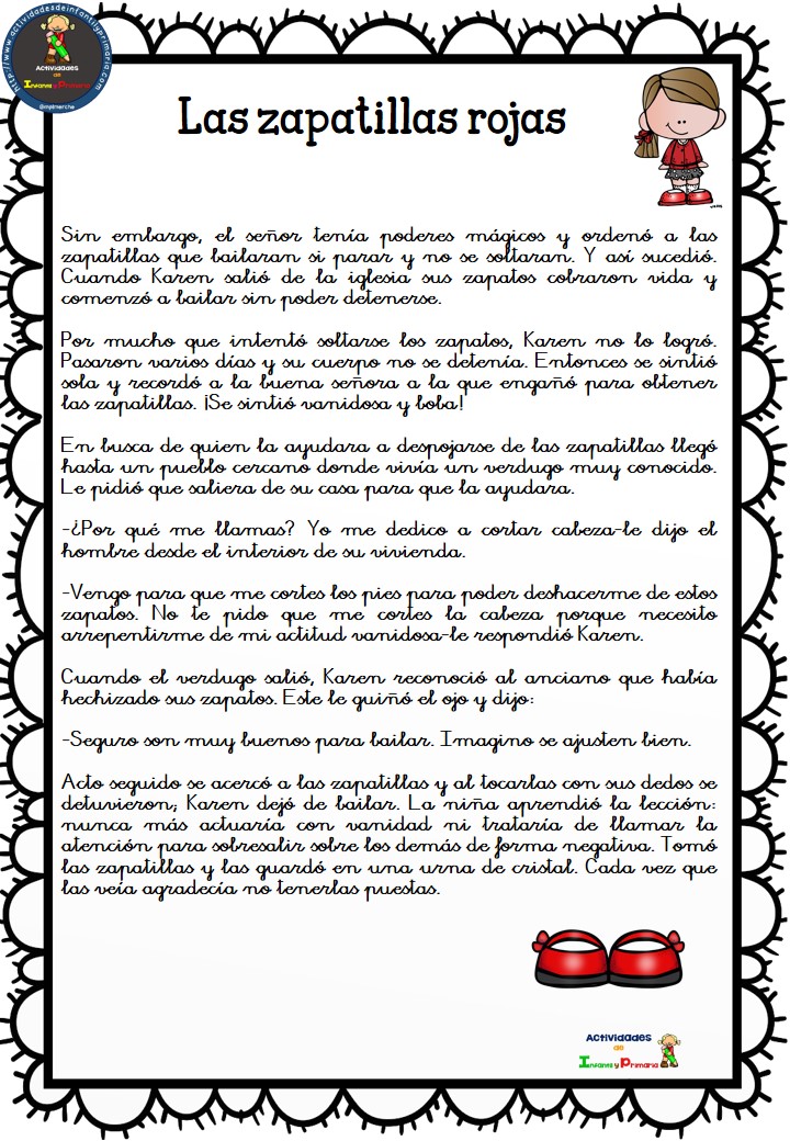 comprensión lectora -Las rojas (3)