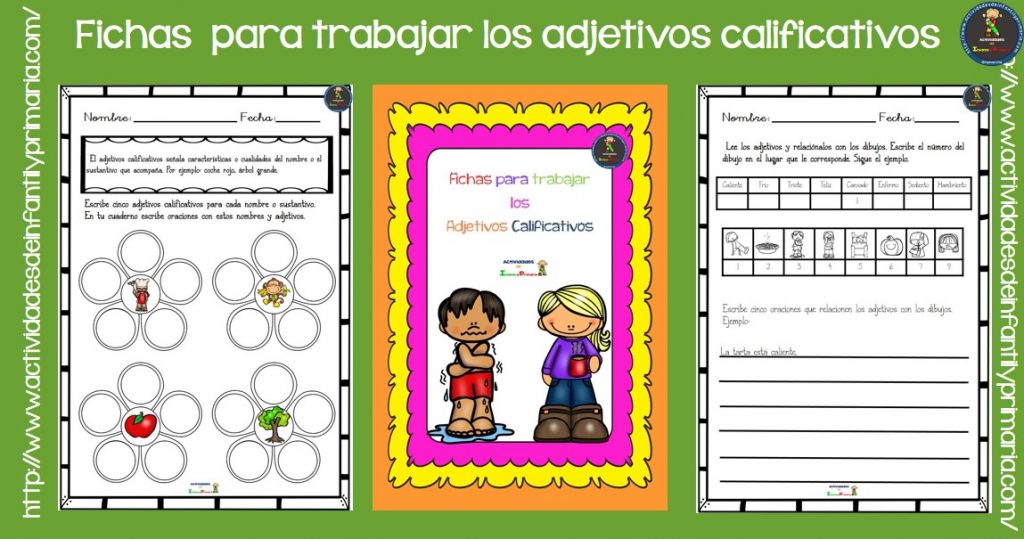 Adjetivos Calificativos 15 Para Niños De Primaria De Tercer Grado
