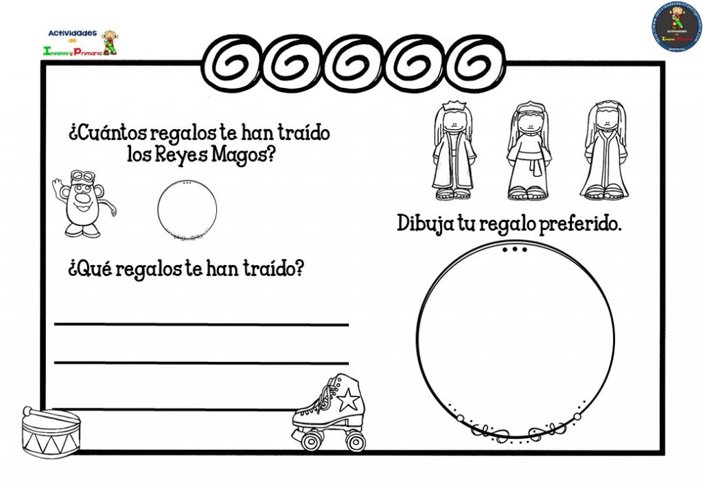 Fichas para trabajar después de Navidad (4)