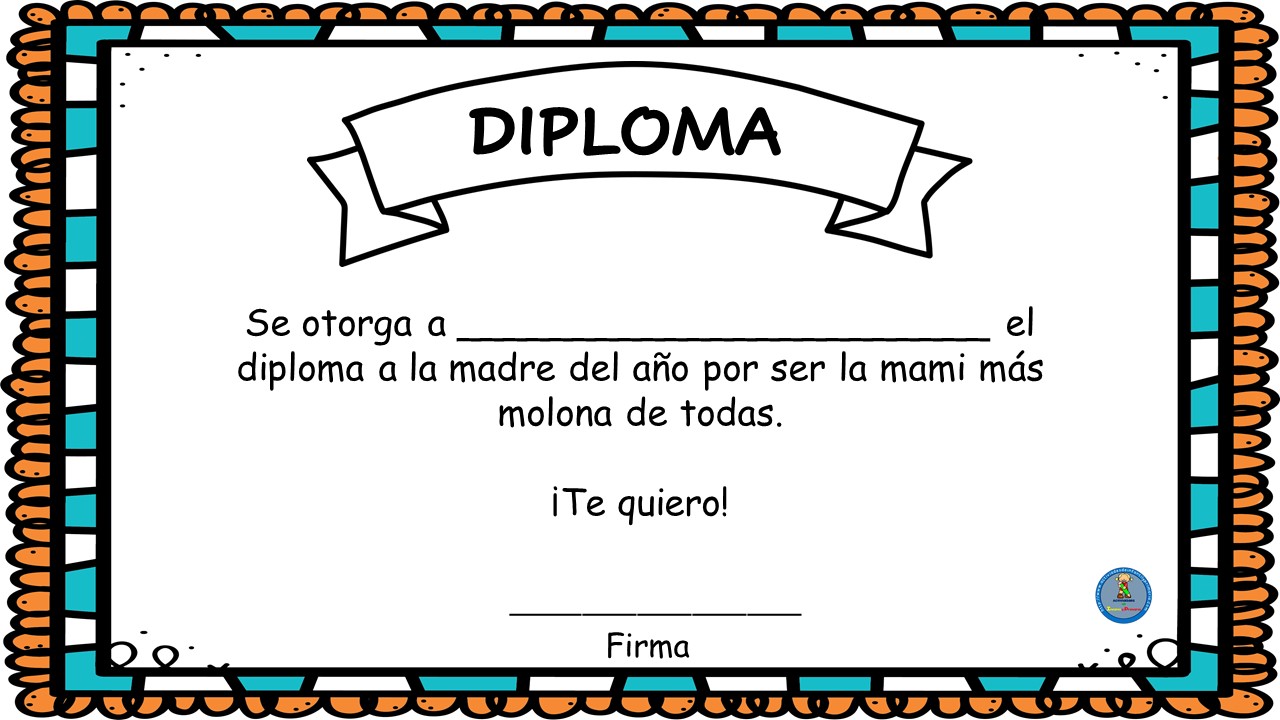Diploma Dia De La Madre diploma dia madre (3)