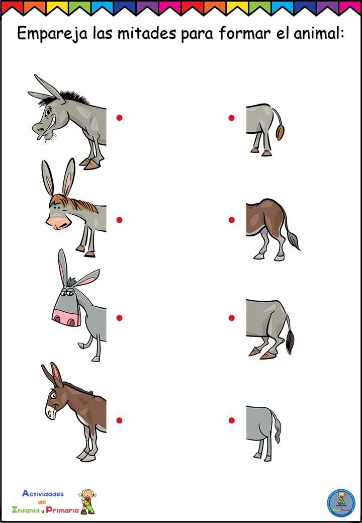 emparejar mitades animales (2)