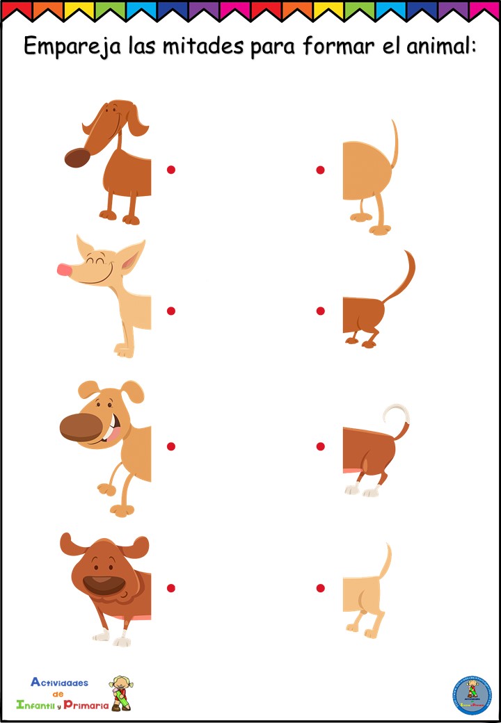 emparejar mitades animales (3)