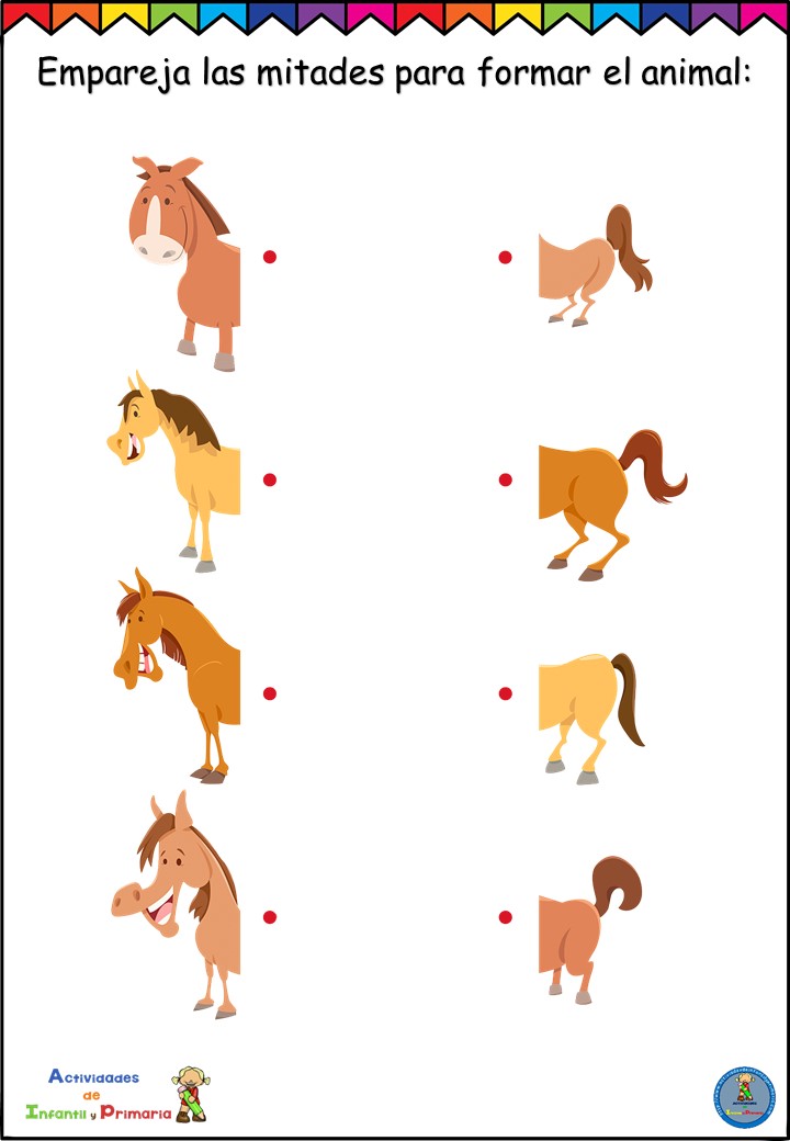 emparejar mitades animales (6)