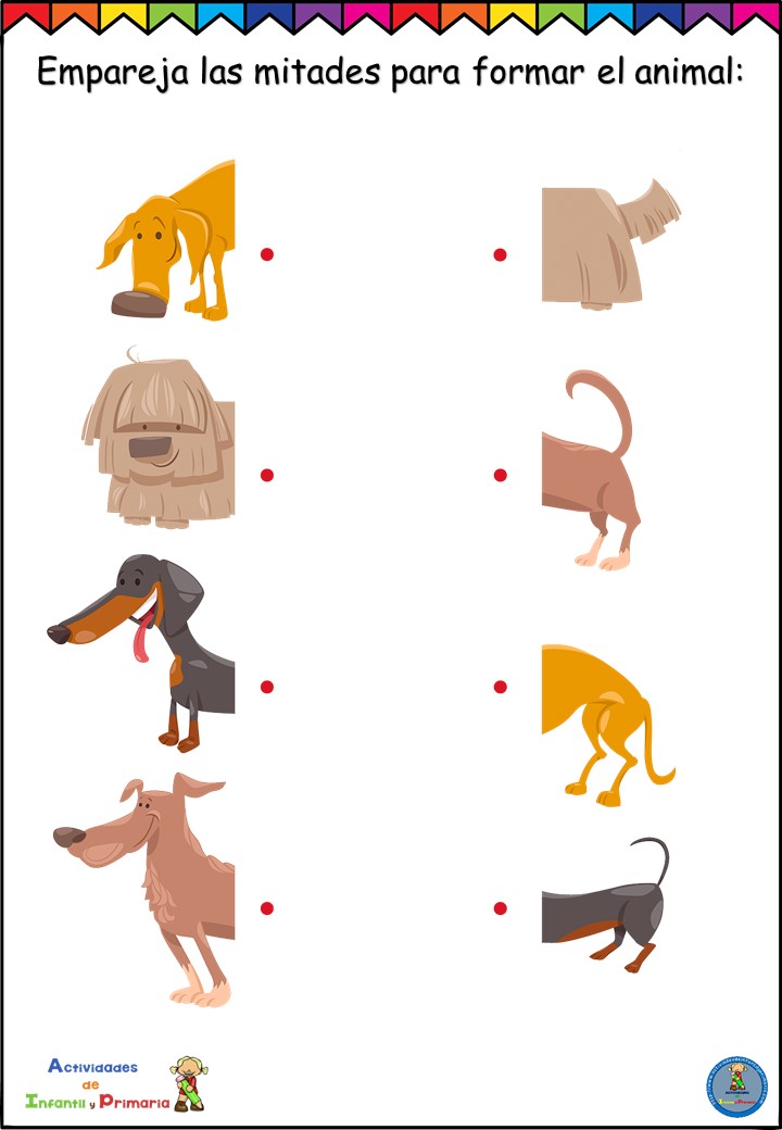 emparejar mitades animales (7)