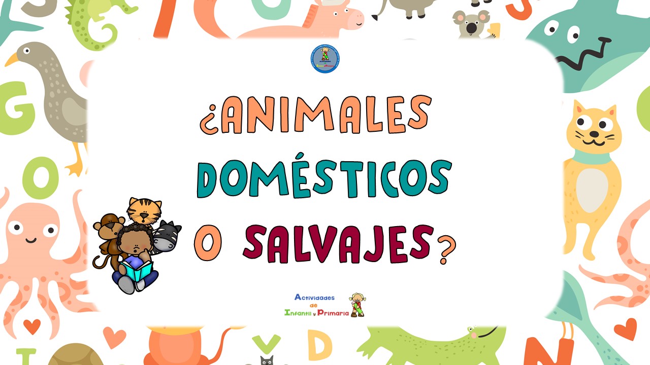 Mural para clasificar animales: ¿salvajes o domésticos? mural-para-clasificar-animales-salvajes-o-dom-sticos
