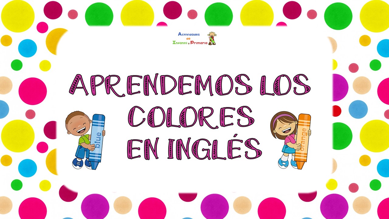 Fichas De Ingles Colores Fichas para aprender los colores en inglés