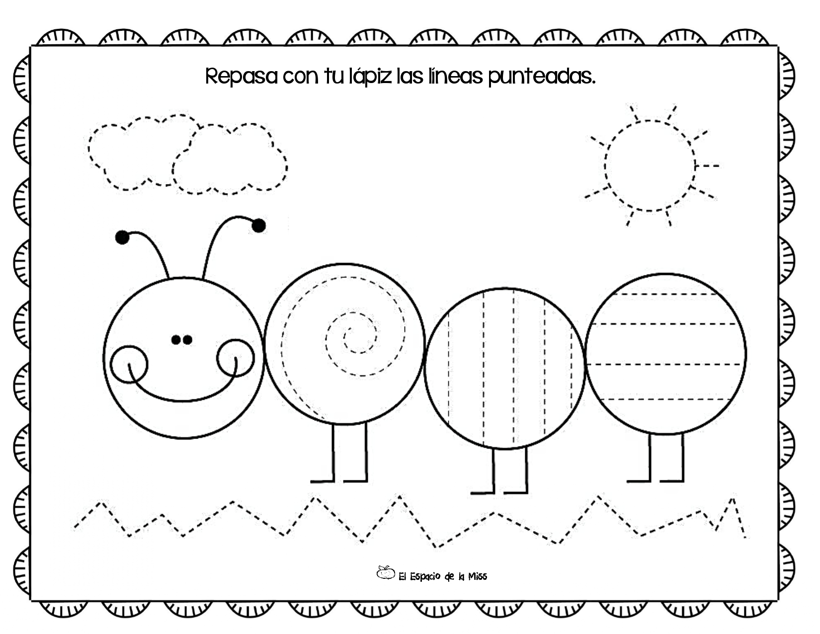 Trazos trazo trabajar circular preescolares actividadesinfantil worksheets apresto grafomotricidad guias circulo guia imprimibles worksheet niño aprendo comunicando