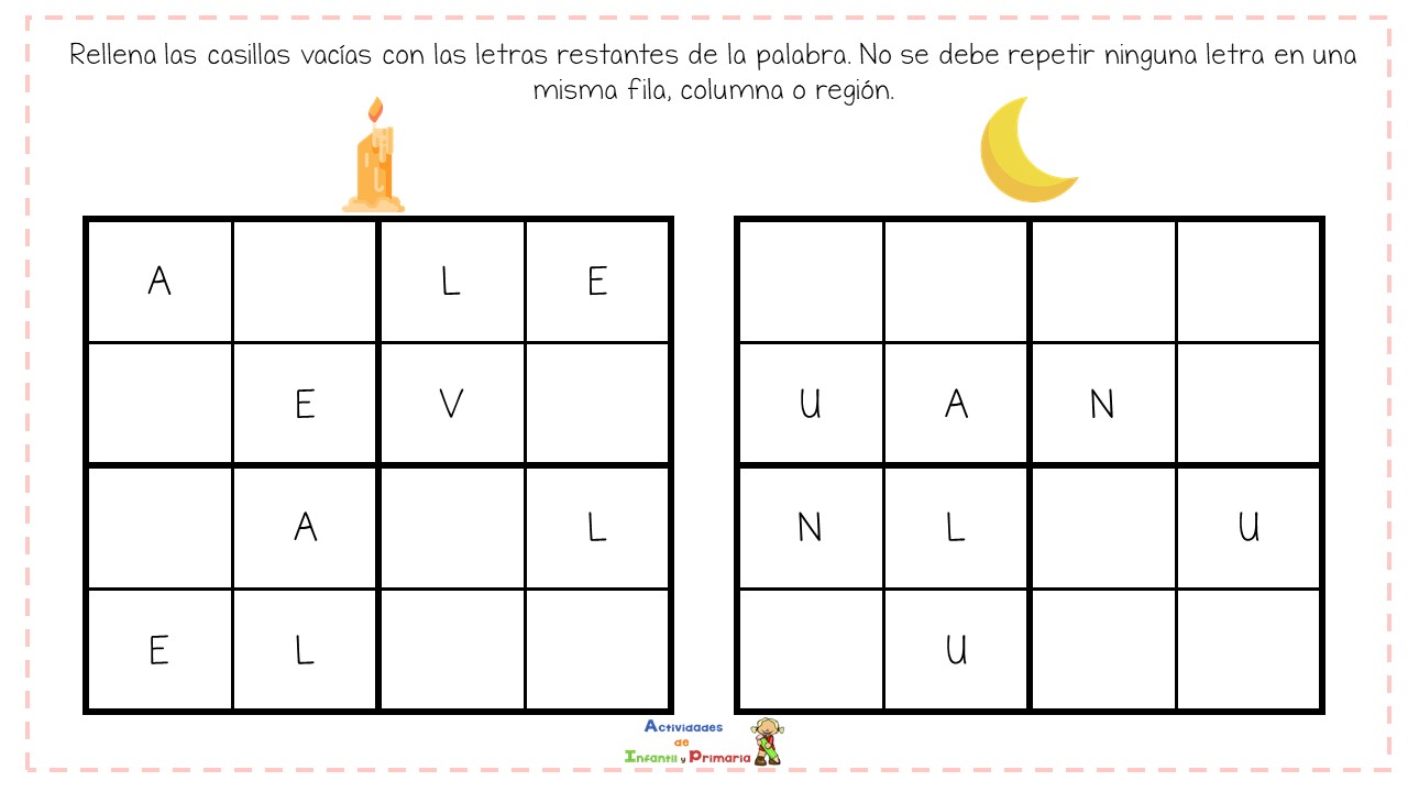 Sudoku Palabras 2 