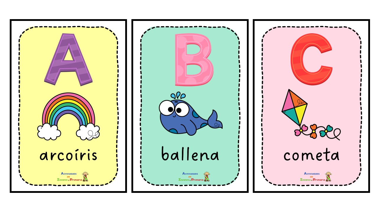 Tarjetitas a todo color: Las letras del abecedario tarjetitas-a-todo-color-las-letras-del-abecedario