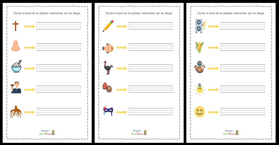 Ortografía Plural de palabras acabadas en Z