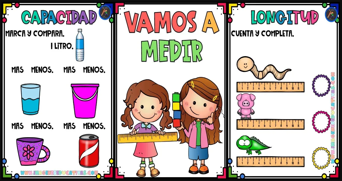 Medidas De Longitud Capacidad Y Peso Para Niños