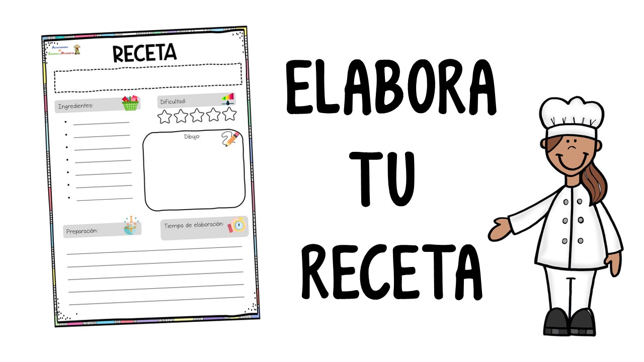 Plantilla: Elabora tu receta