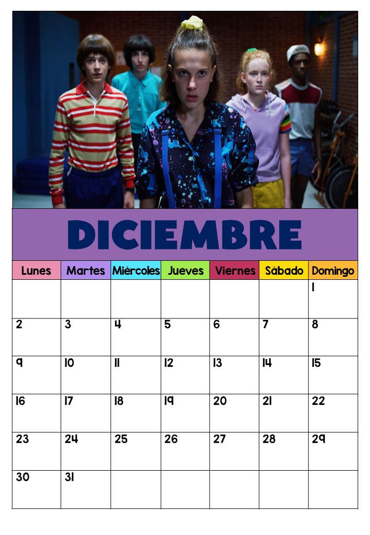 CALENDARIO BONITO PARA ANOTACIONES stranger things 2024 (12)