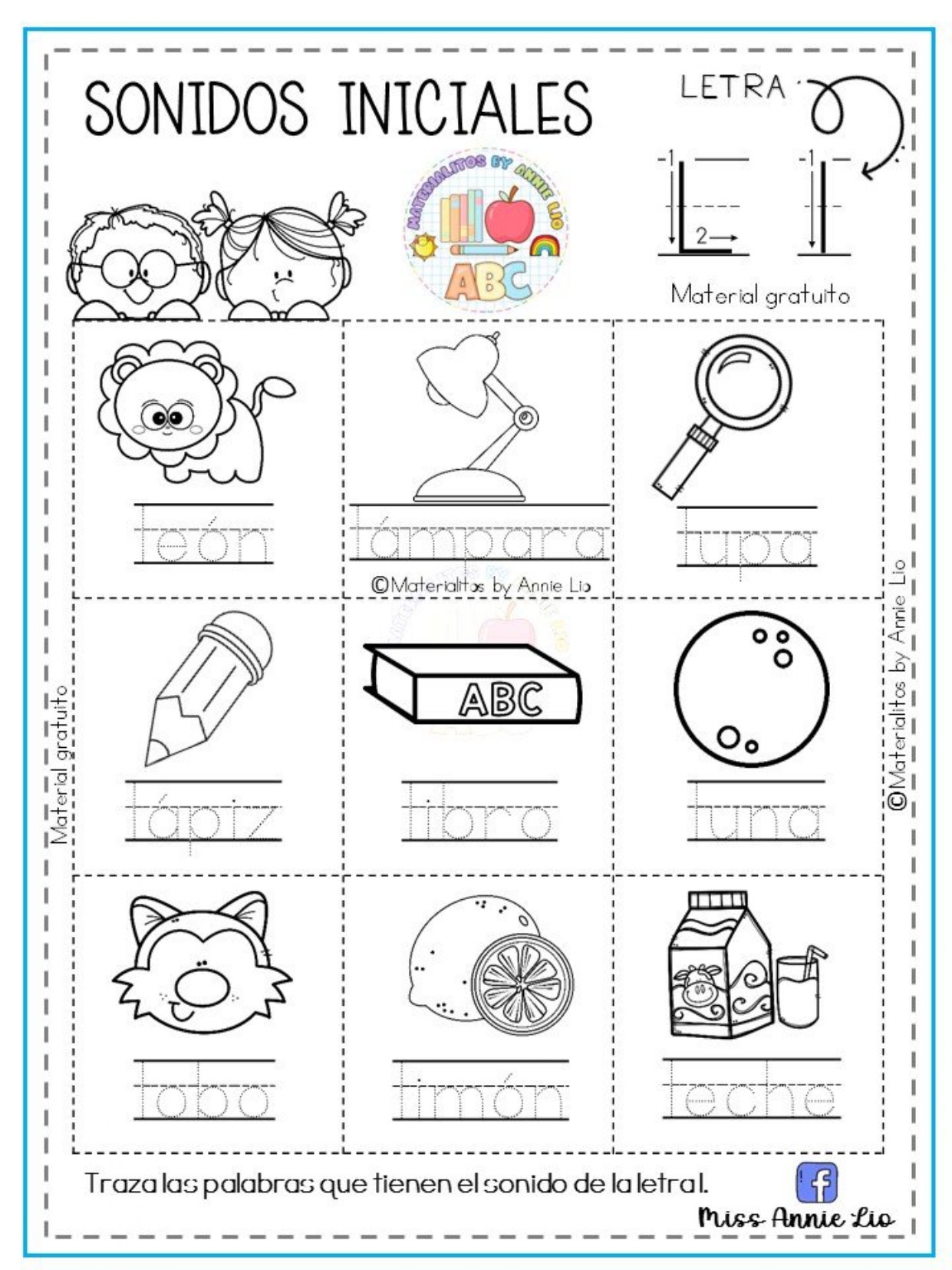Cuadernillo sonidos iniciales del abecedario page 0013 Cuadernillo sonidos iniciales del abecedario page 0013
