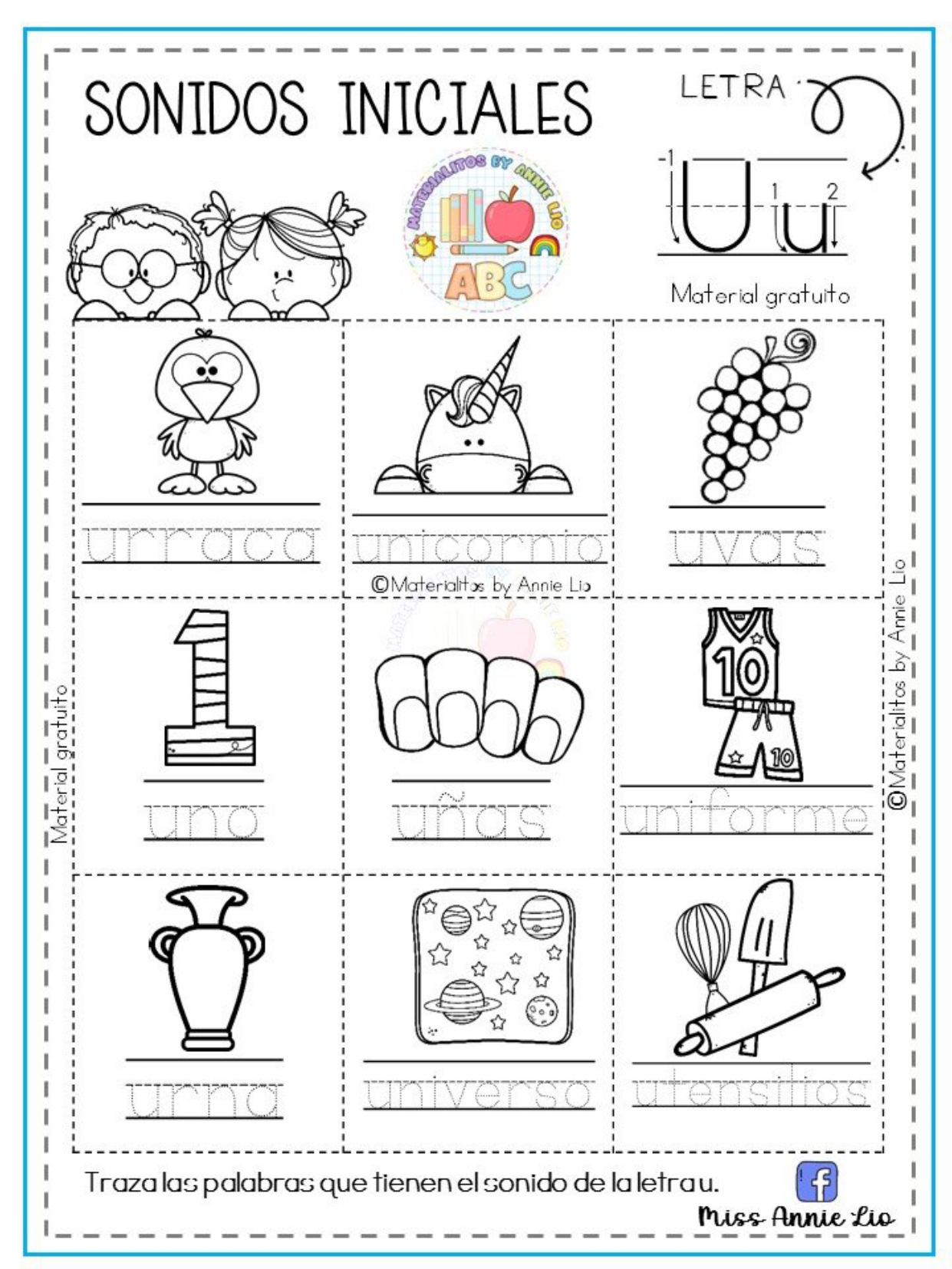 Cuadernillo sonidos iniciales del abecedario page 0023 Cuadernillo sonidos iniciales del abecedario page 0023