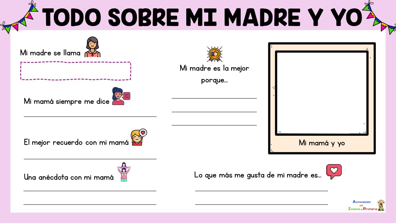 Dinámica para el Día de la Madre: 