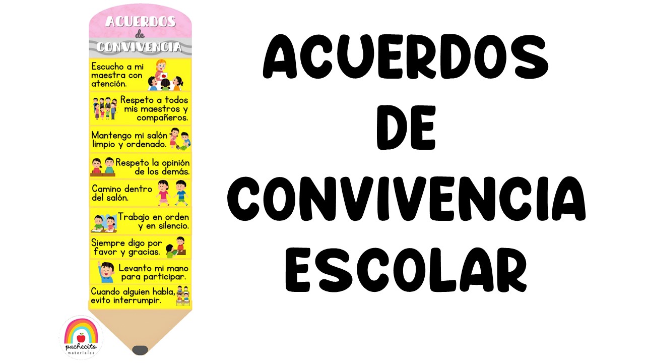 Acuerdos De Convivencia En Escuelas Primarias www.actividadesdeinfantilyprimaria.com