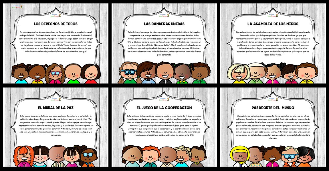 Dinámicas para trabajar el Día de las Naciones Unidas en el aula (24 de ...