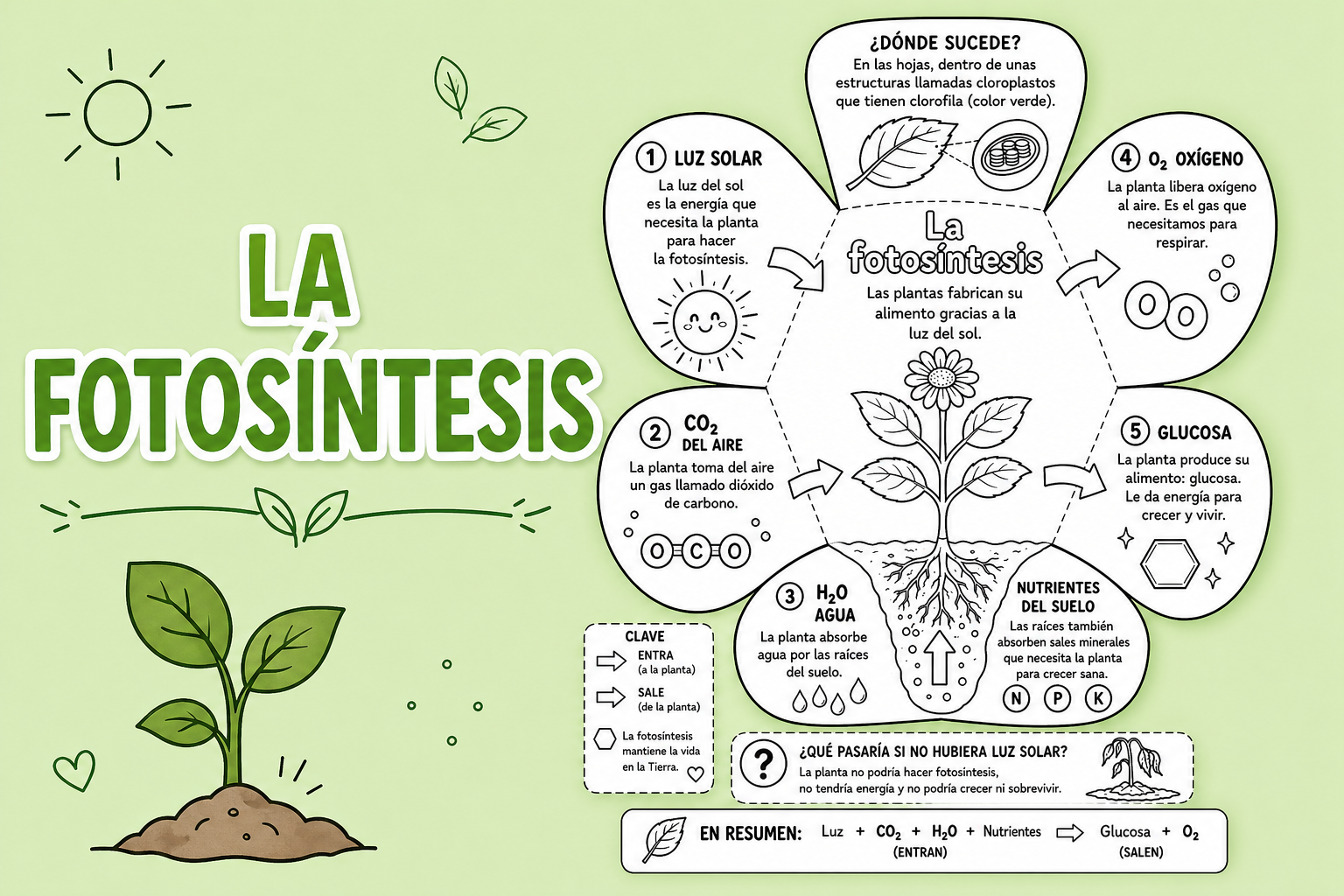 fotosíntesis archivos - Actividades de infantil y primaria
