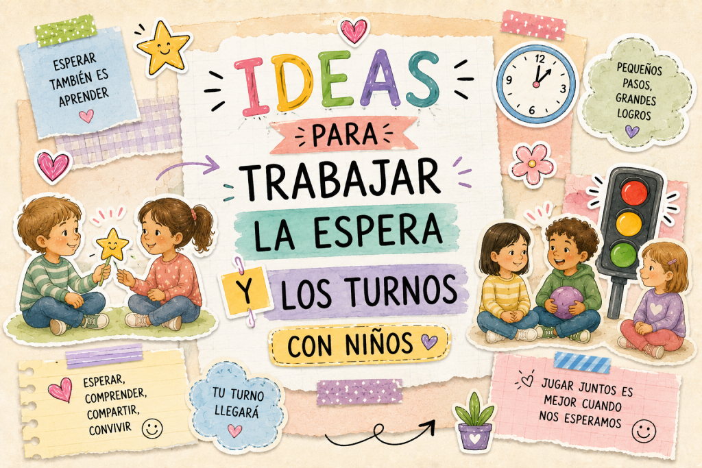 Ideas para trabajar la espera y los turnos con niños - Actividades de